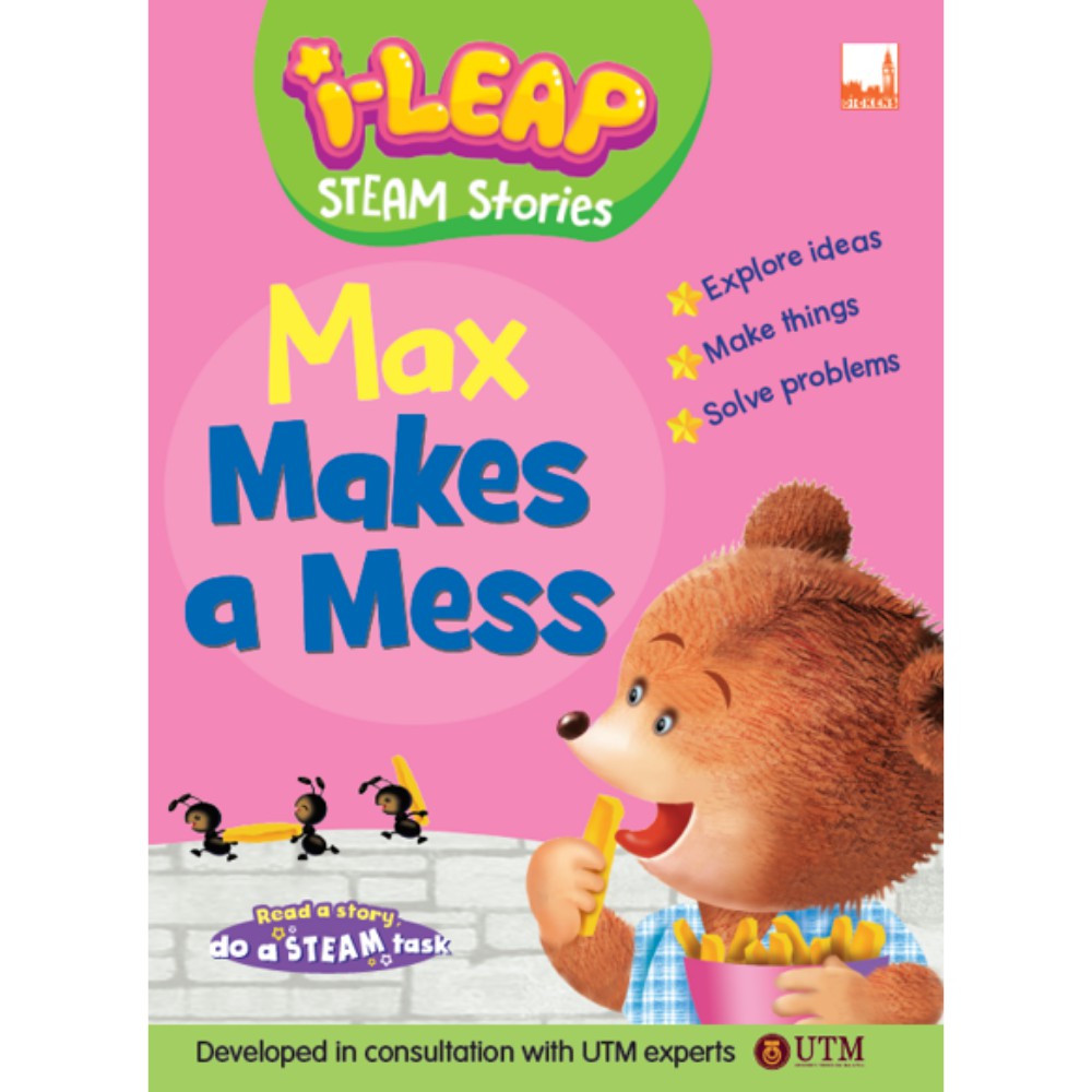 I-Leap Steams Stories (K2) Max Makes A Mess