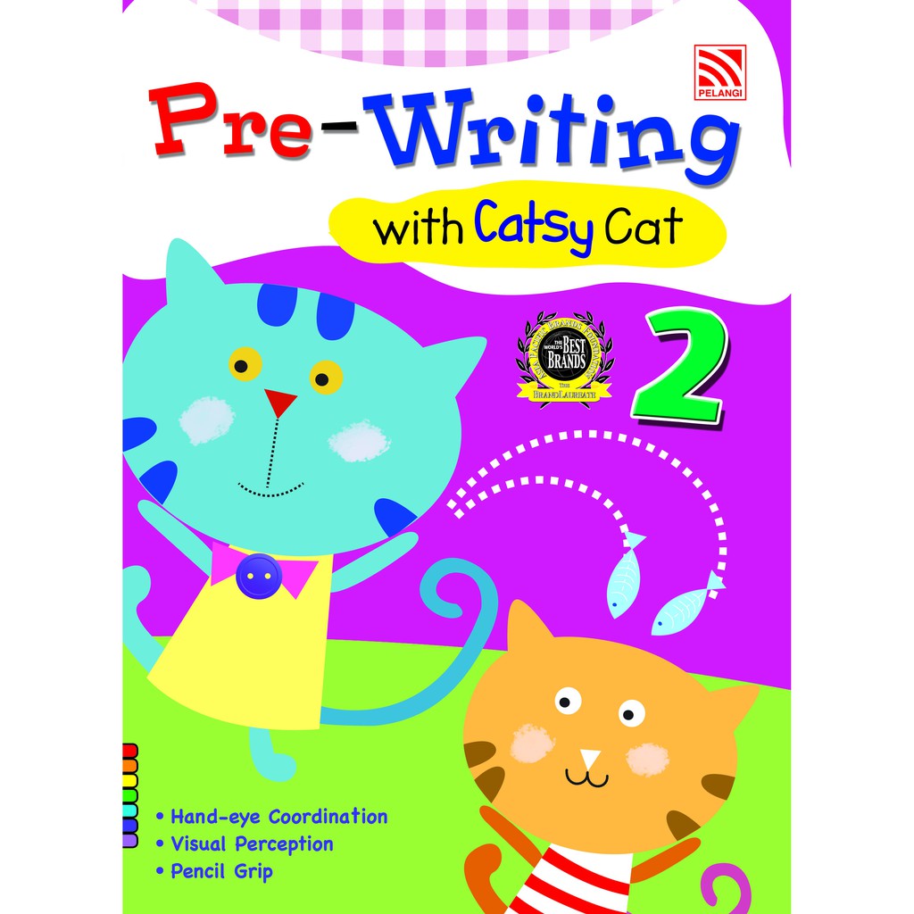 Pre-Writing With Catsy Cat Book 2