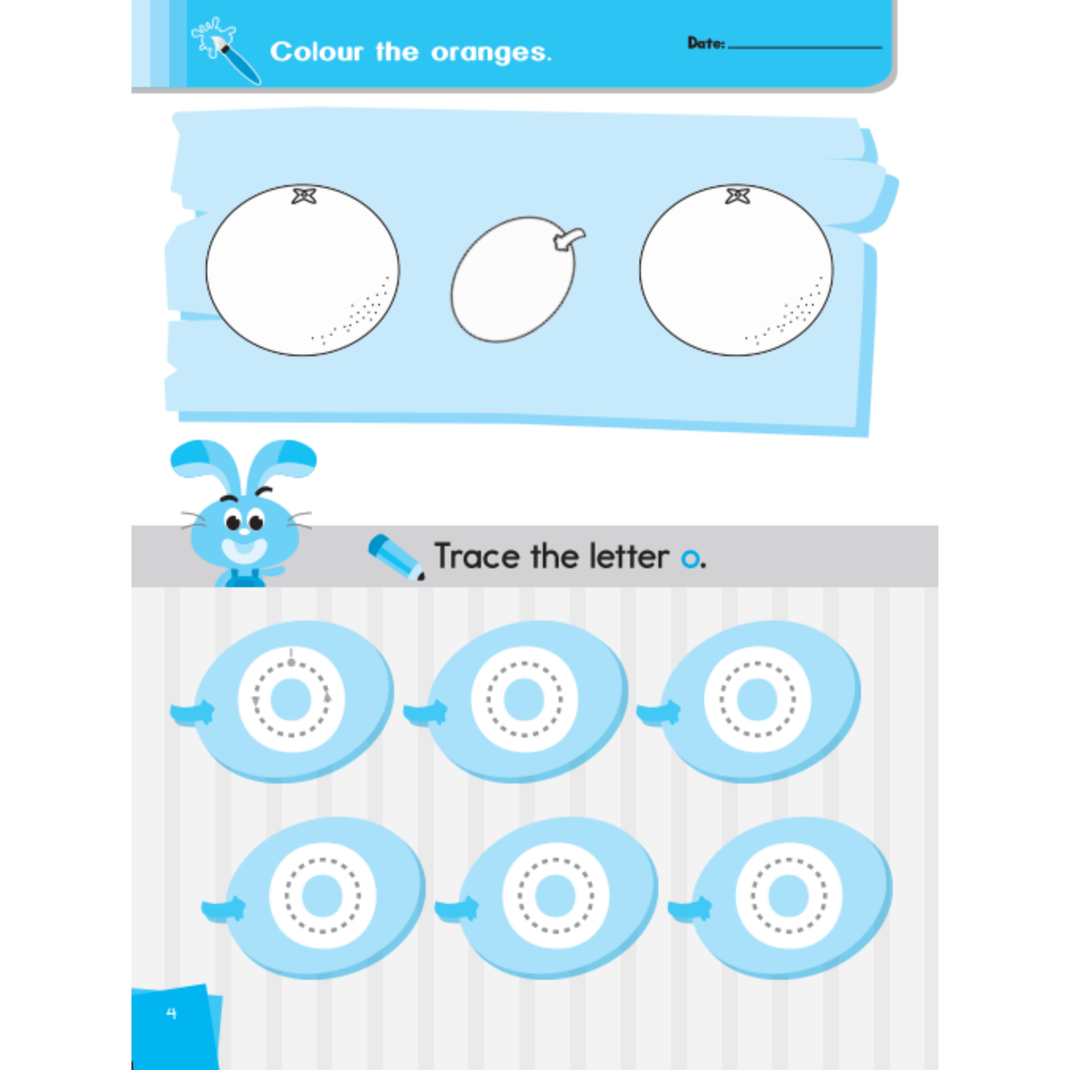 I Leap Nursery English Act Book A