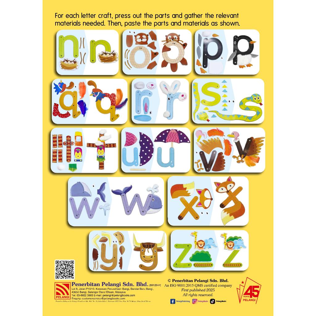 DIY Alphabet | Mainan Edukasi Anak | Belajar Huruf A-Z dengan Cara Seru