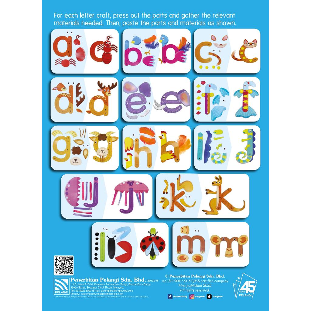 DIY Alphabet | Mainan Edukasi Anak | Belajar Huruf A-Z dengan Cara Seru