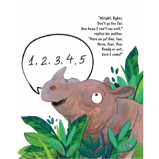 Happy Learning Math Series: Volume 2 : Riley The Rhinoceros Crashes Into The Trees