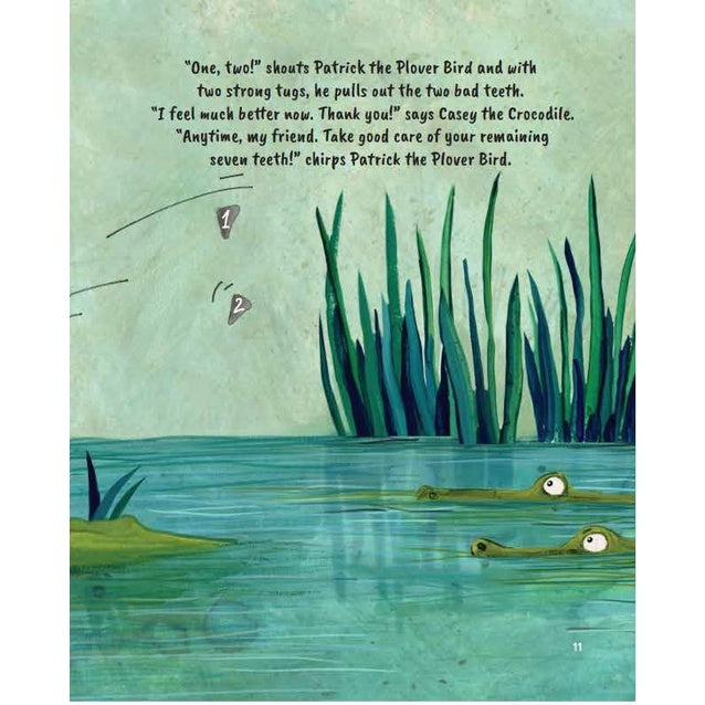 Casey the Crocodile Loses Her Teeth: A Story About Addition and Subtraction