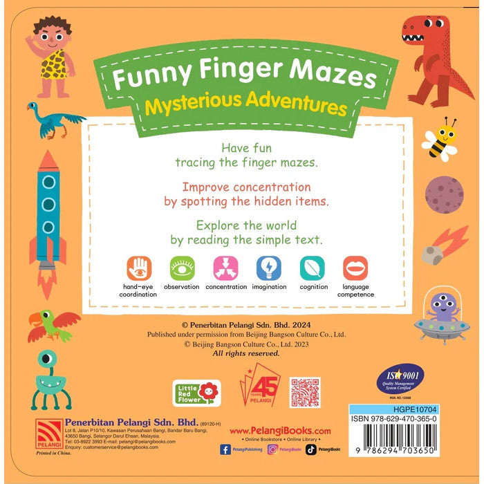Funny Finger Mazes - Mysterious Adventures