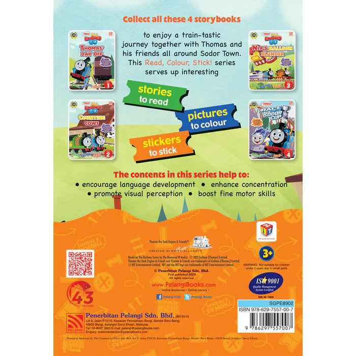 Thomas & Friends - Read, Colour, Stick! 2