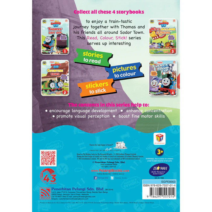 Thomas & Friends - Read, Colour, Stick! 3