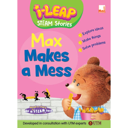 I-Leap Steams Stories (K2) Max Makes A Mess