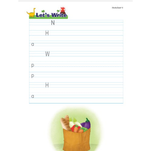 Reading And Handwriting Workbook Bk 1