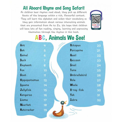 Abc, Animals We See!