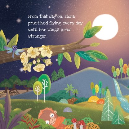 Penerbitan Pelangi Indonesia – My Midnight Flora | Buku Cerita Anak Bahasa Inggris | Kesabaran & Pantang Menyerah | Anak Rimba