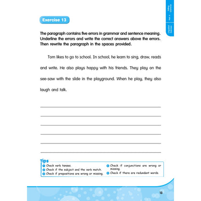 Excel In English - Master Editing Workbook 1