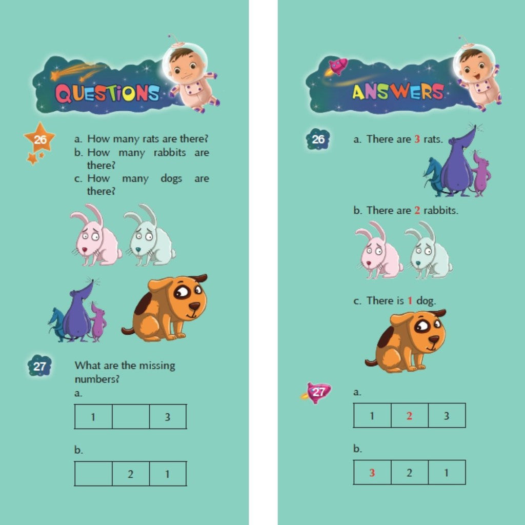 Maths Flip-Flop: Preschool Ages 5-6