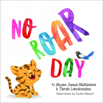 Penerbitan Pelangi Indonesia – No Roar Day | Buku Cerita Anak Bahasa Inggris | Emosi & Persahabatan | Anak Rimba