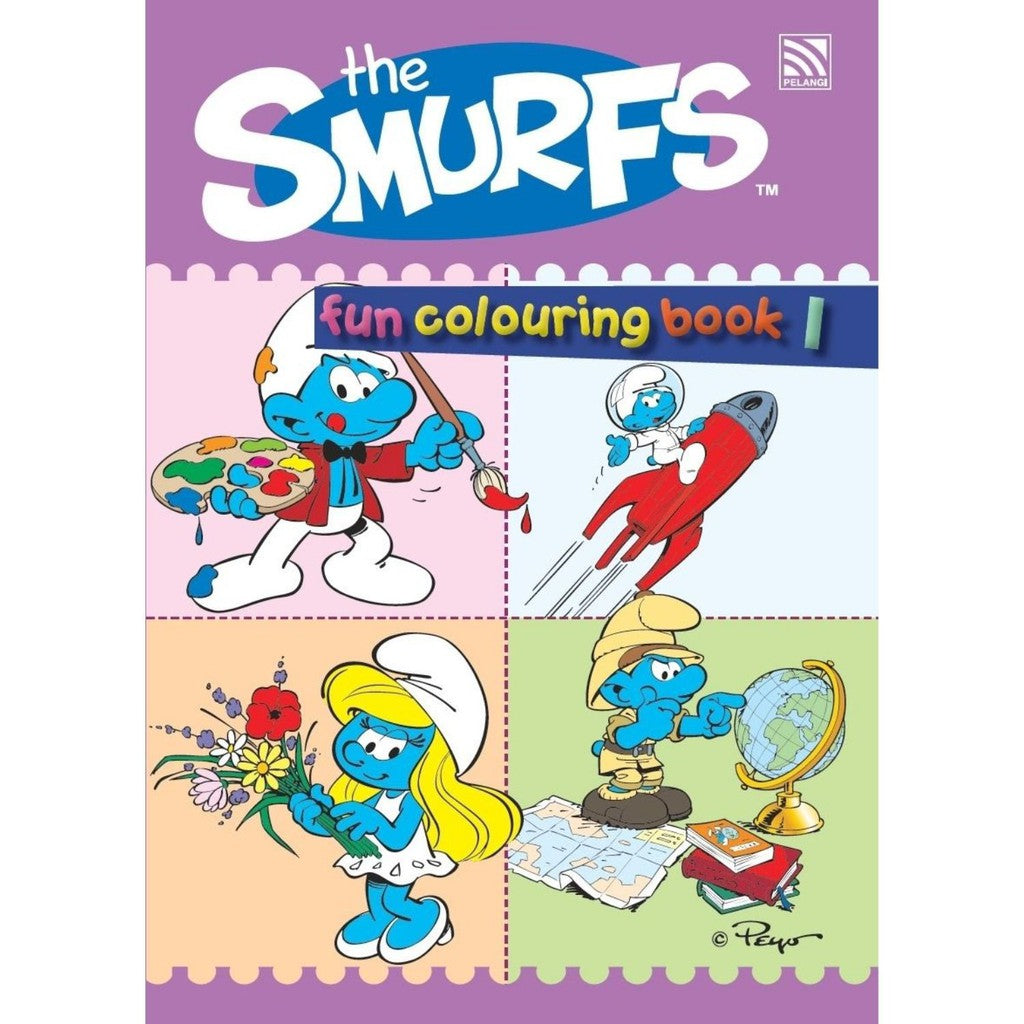 The Smurfs Fun Colouring Book 6 - Sports