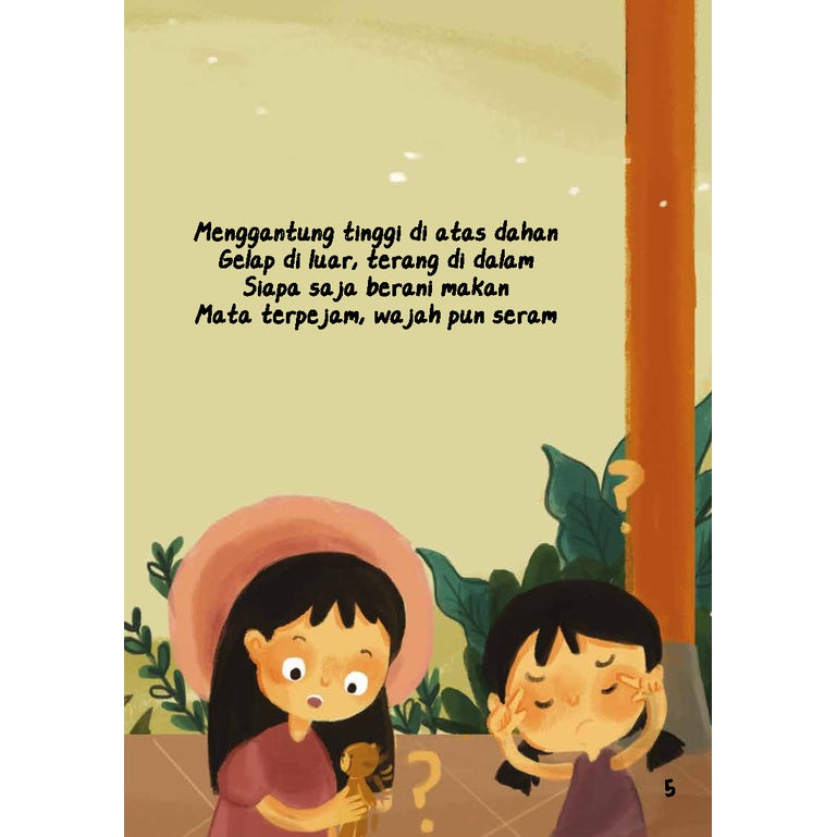 Buku Bergambar Interaktif 2018-Buah Apa, Ya? - Indonesia