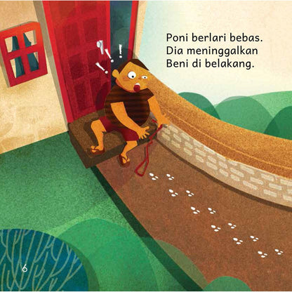Interactive Books Ylai-Poni Jangan Lari - Indonesia