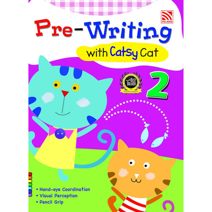 Pre-Writing With Catsy Cat Book 2