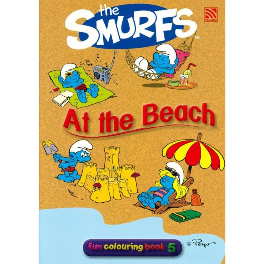 The Smurfs Fun Colouring Book 6 - Sports