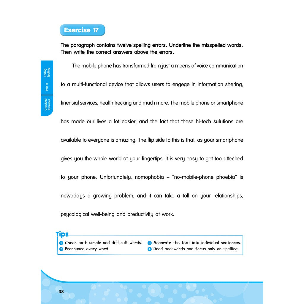 Excel In English - Master Editing Workbook 8