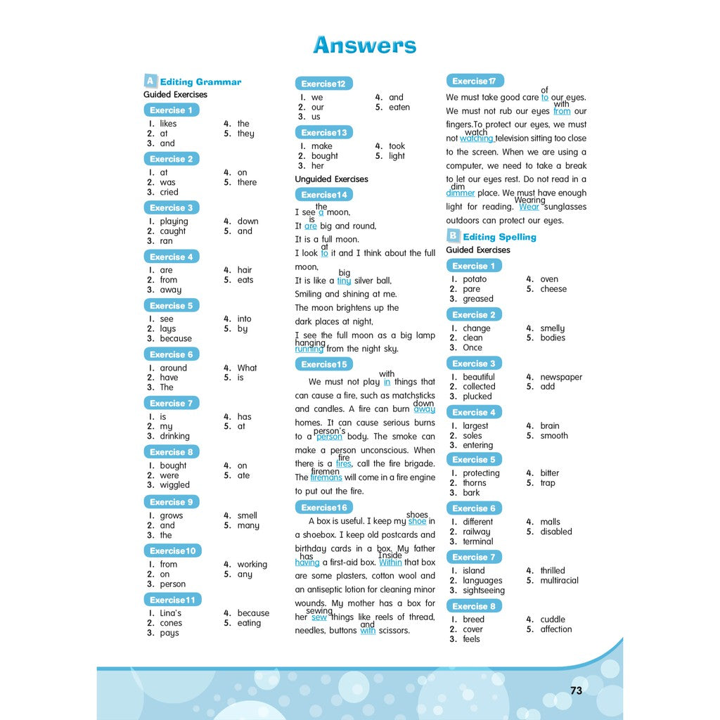 Excel In English - Master Editing Workbook 3