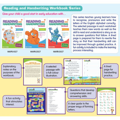 Reading And Handwriting Workbook Bk 1