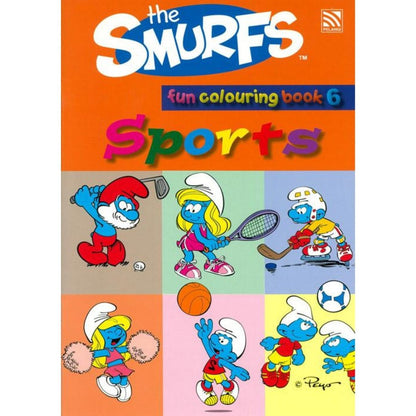 The Smurfs Fun Colouring Book 6 - Sports