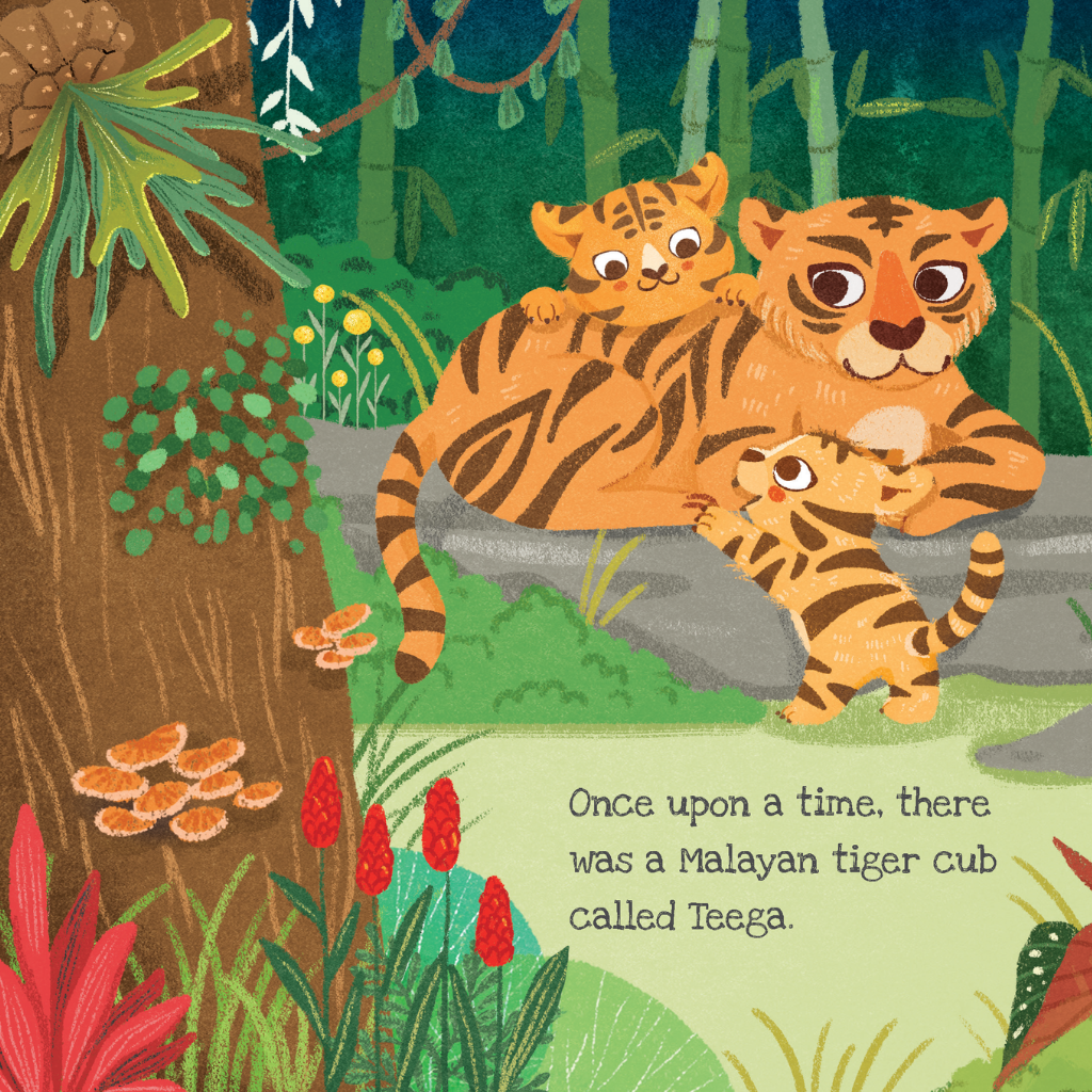 Penerbitan Pelangi Indonesia – No Roar Day | Buku Cerita Anak Bahasa Inggris | Emosi & Persahabatan | Anak Rimba