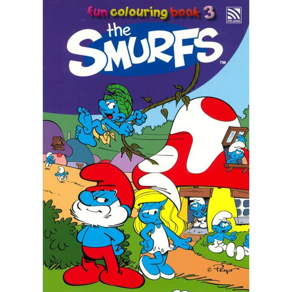 The Smurfs Fun Colouring Book 6 - Sports