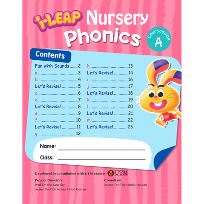 I-Leap Nursery Phonics Coursebook A