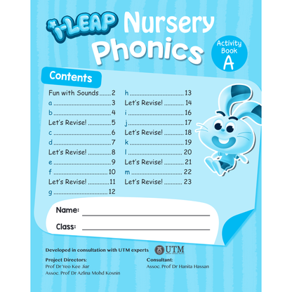 I-Leap Nursery Phonics Coursebook A