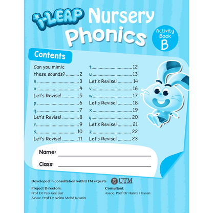 I-Leap Nursery Phonics Coursebook A
