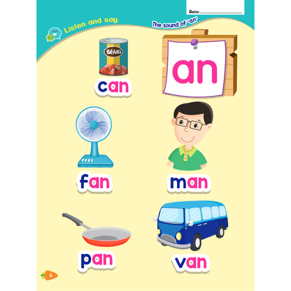 I-Leap K1 Phonics Coursebook A