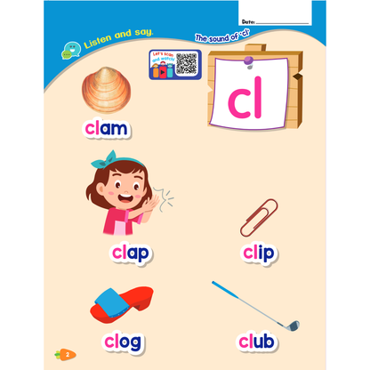 I-Leap K1 Phonics Coursebook A