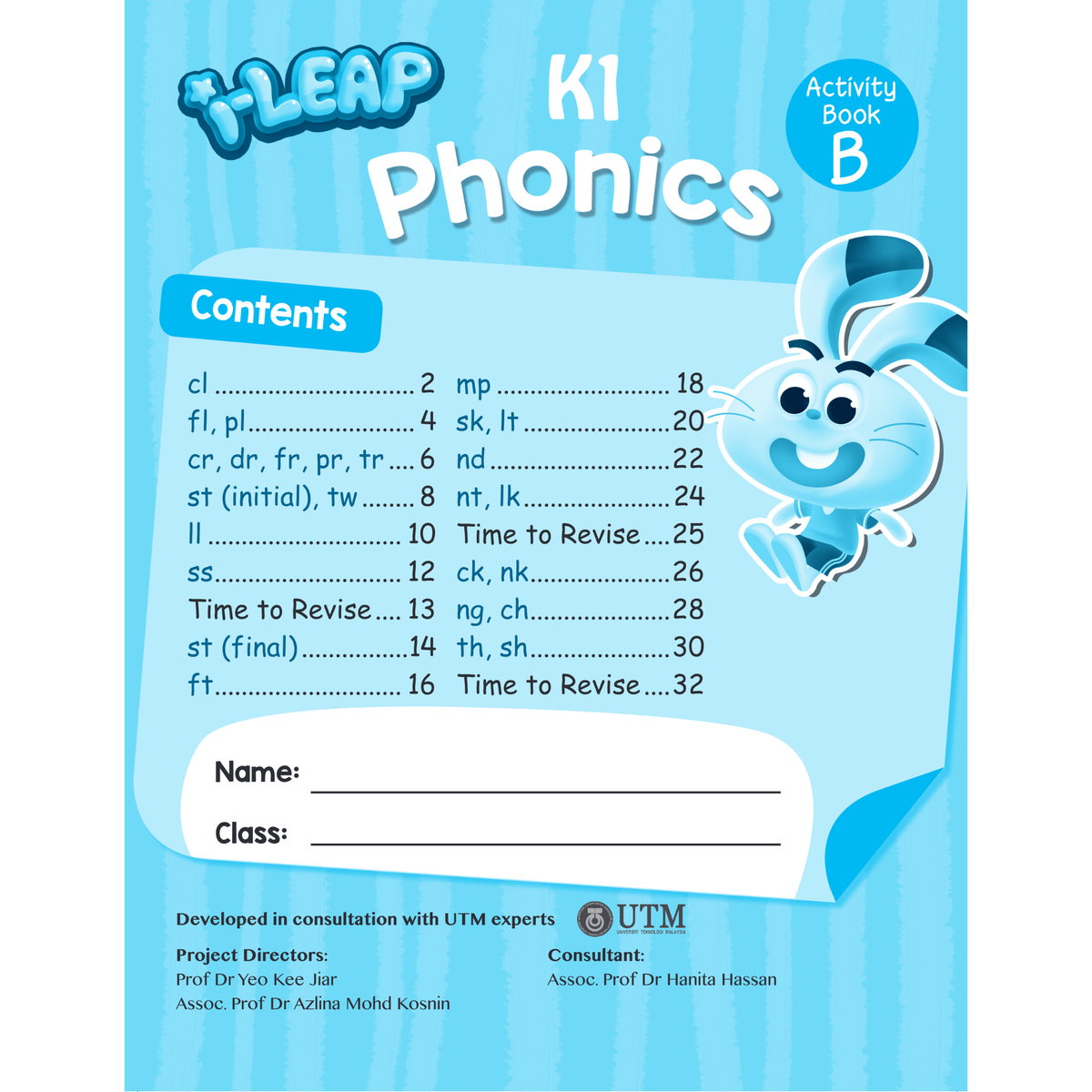 I-Leap K1 Phonics Coursebook A