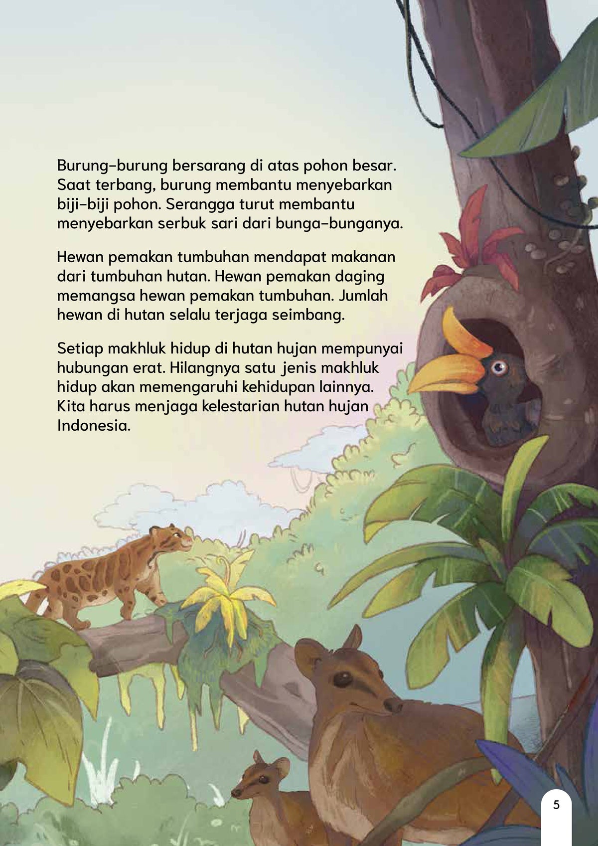 Perubahan Iklim terhadap Hutan Hujan