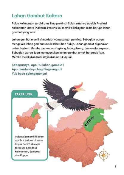 Menjaga Lahan Gambut Kaltara