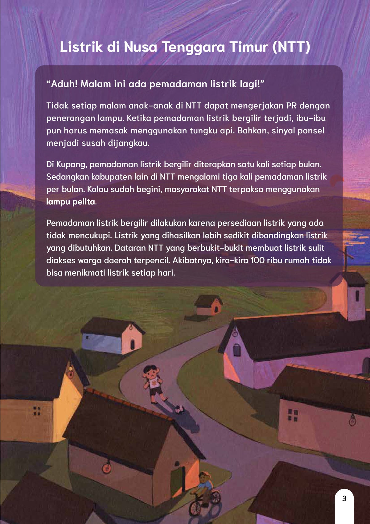 Rumahku Tak Gelap Lagi