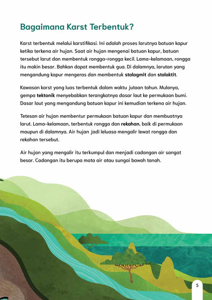Harta Karun di Pegunungan Kapur