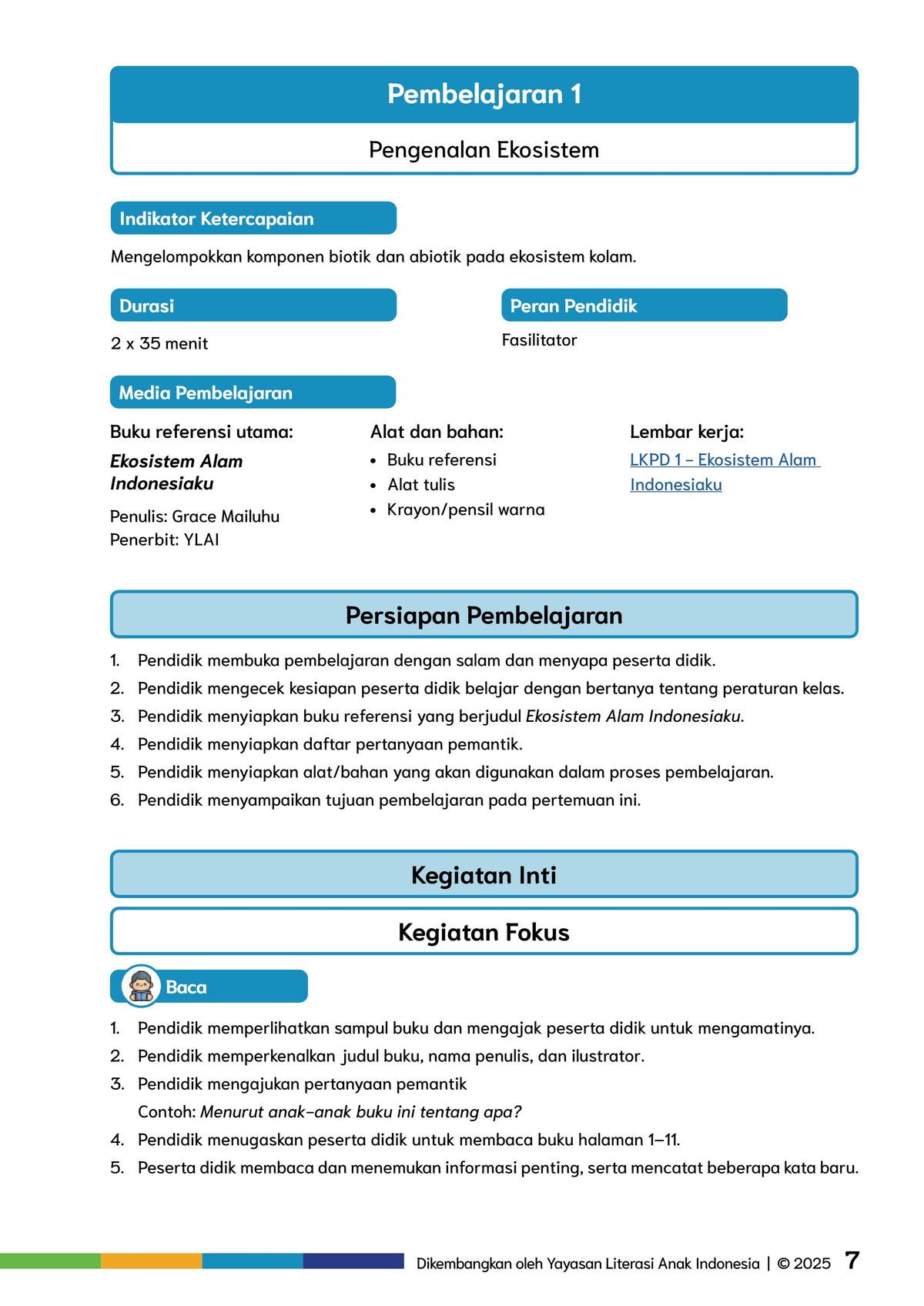 Modul Ajar dan PPIBP Pendidikan Perubahan Iklim untuk Fase B - Kelas 3