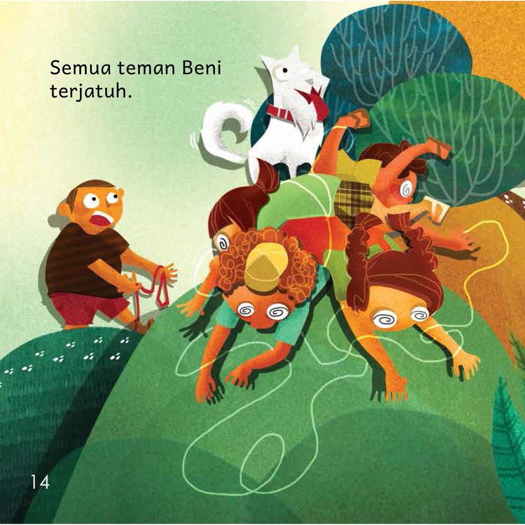 Interactive Books Ylai-Poni Jangan Lari - Indonesia