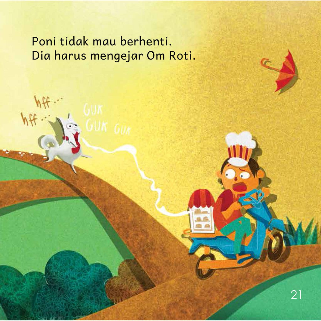 Interactive Books Ylai-Poni Jangan Lari - Indonesia