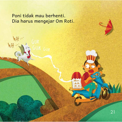 Interactive Books Ylai-Poni Jangan Lari - Indonesia