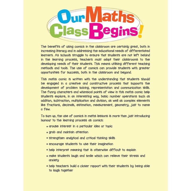 Our Maths Class Begins