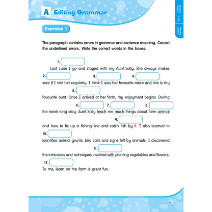 Excel In English - Master Editing Workbook 7