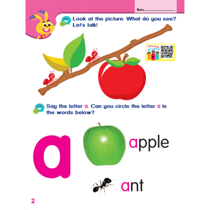 I Leap Nursery English Act Book A