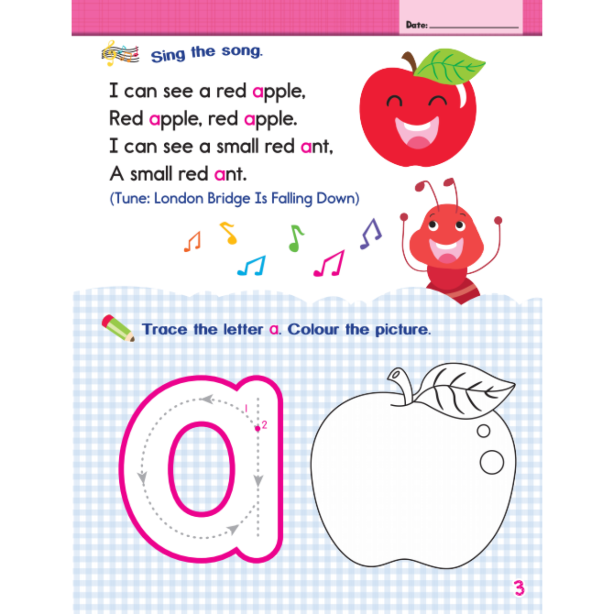 I Leap Nursery English Act Book A