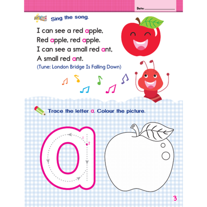 I Leap Nursery English Act Book A