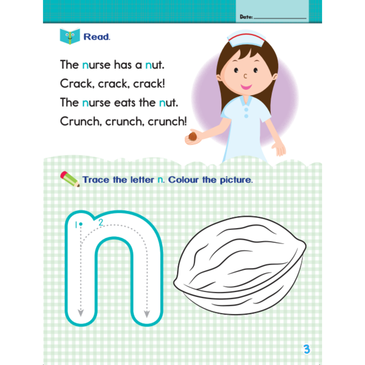 I Leap Nursery English Act Book A