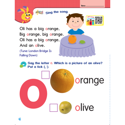 I Leap Nursery English Act Book A