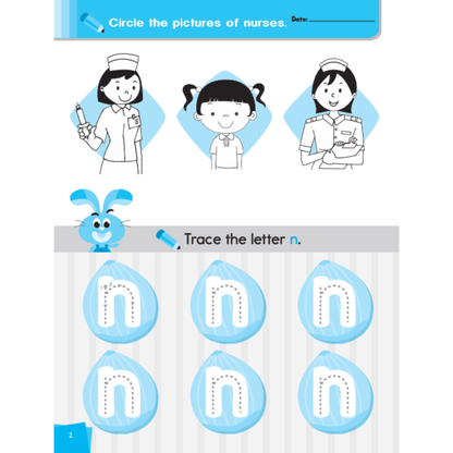 I Leap Nursery English Act Book A